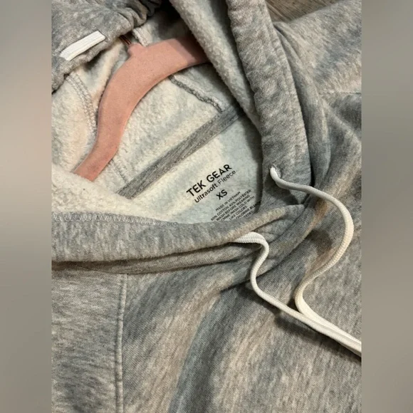 Tek Gear Light Gray Women's Hoodie - Picture 5 of 6
